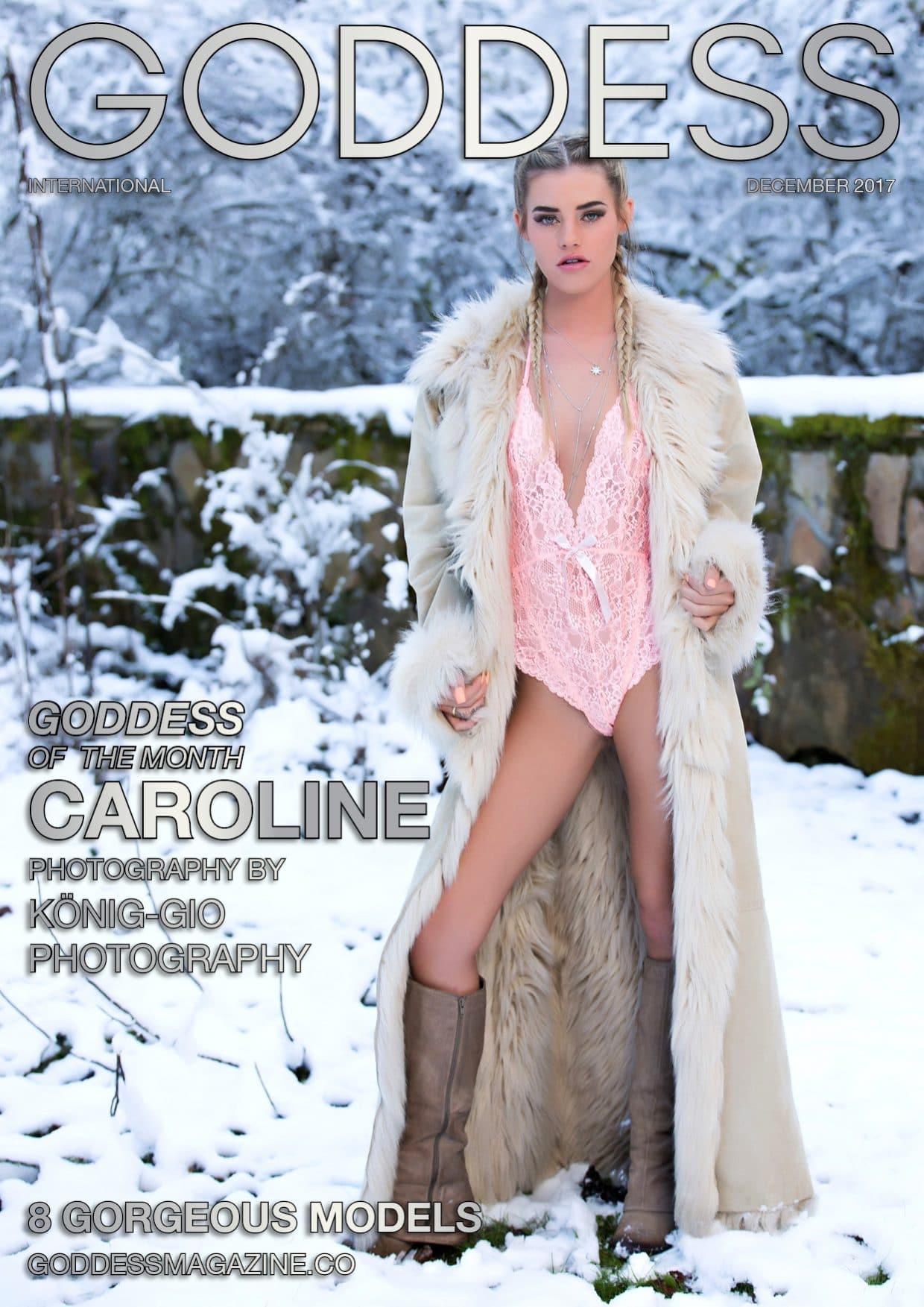 Goddess Magazine – December 2017 – Caroline