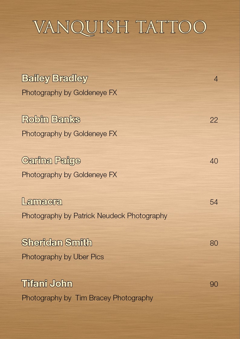 Vanquish Tattoo - August 2018 - Carina Paige