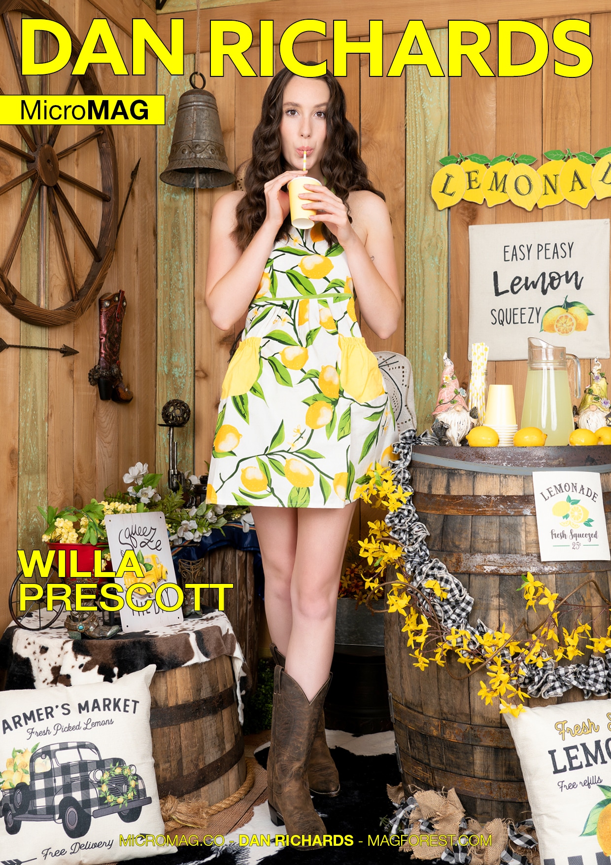 Dan Richards MicroMAG – Willa Prescott – Issue 3