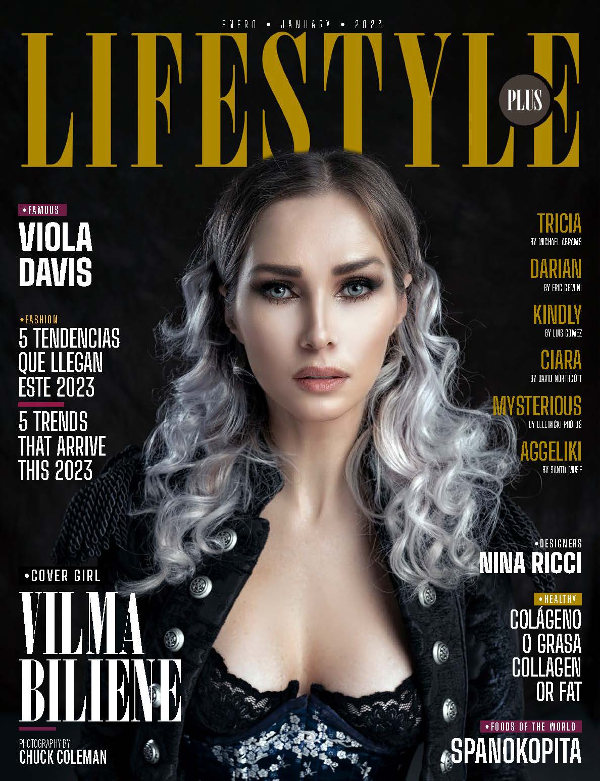 Lifestyle Plus Magazine – January 2023 – Vilma Biliene