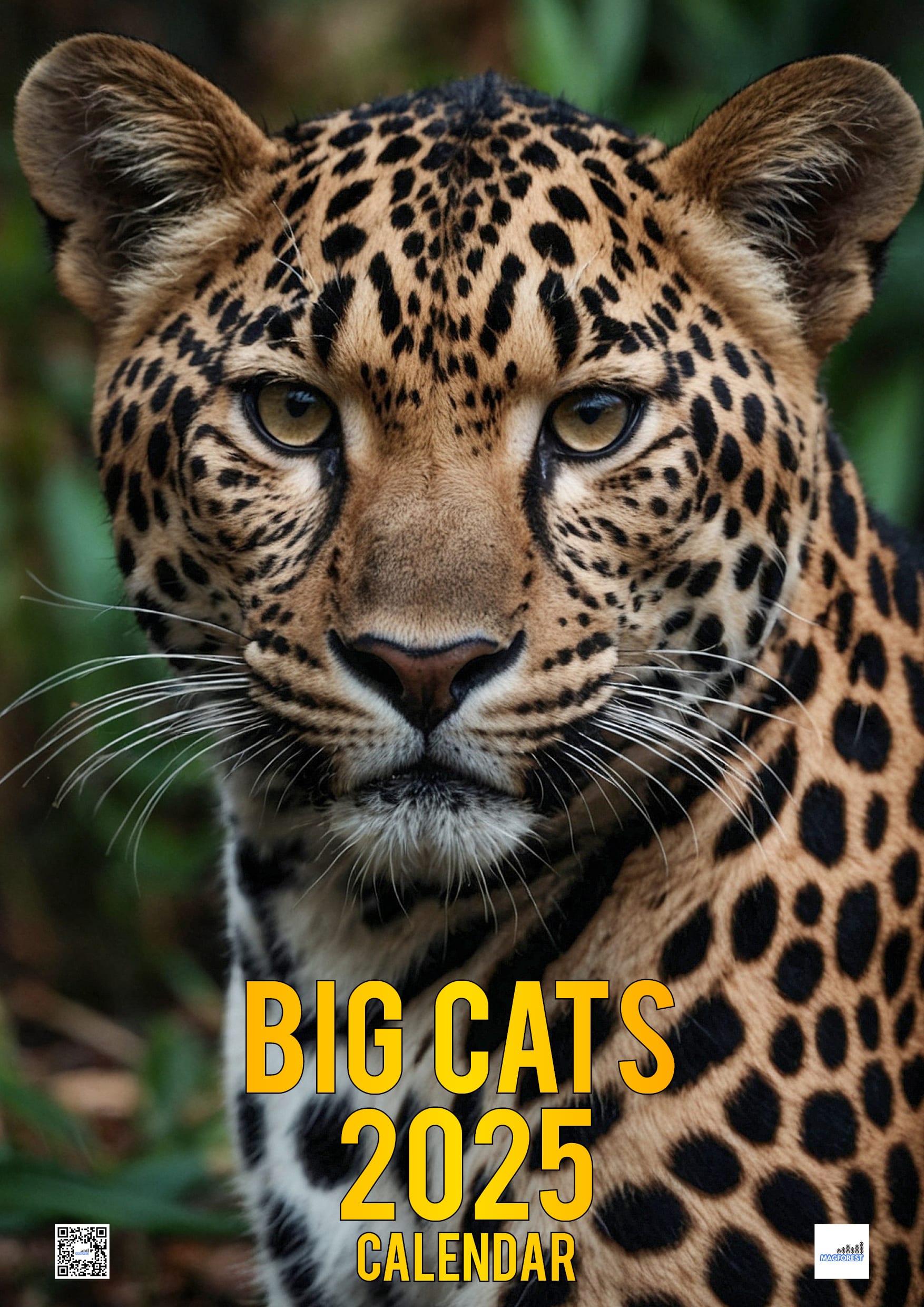 Big Cats - 2025 Calendar Big Cats – 2025 Calendar