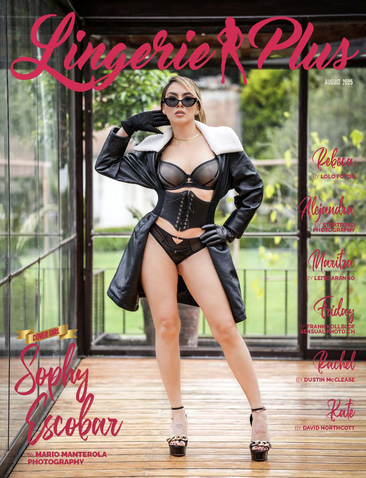 Lingerie Plus Magazine – August 2025 – Sophy Escobar