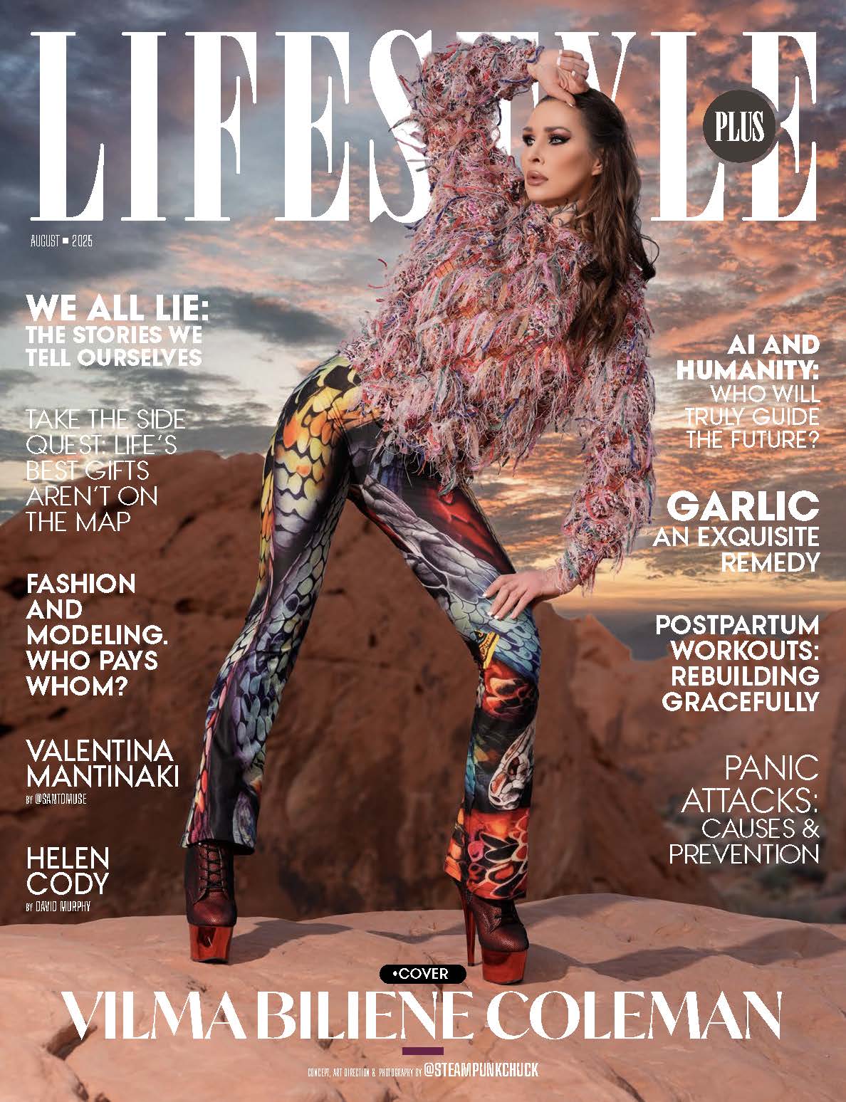 Lifestyle Plus Magazine – August 2025 – Vilma Biliene Coleman
