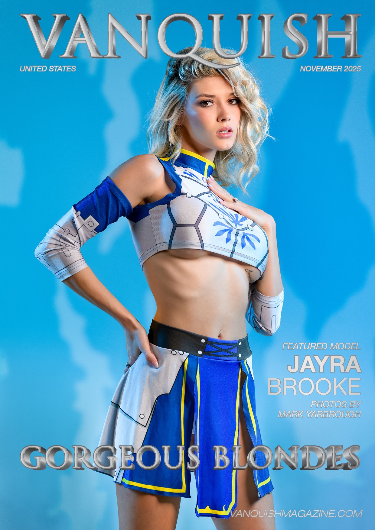 Vanquish Magazine - Gorgeous Blondes - November 2025 - Jayra Brooke Vanquish Magazine – Gorgeous Blondes – November 2025 – Jayra Brooke