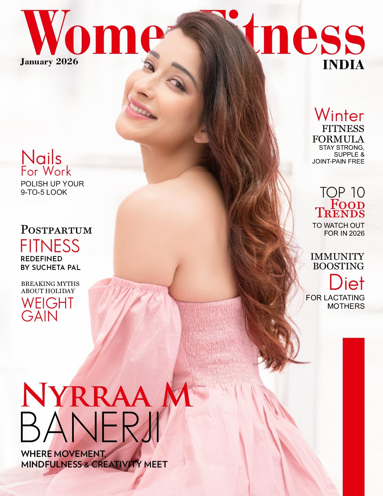 Women Fitness India Magazine – January 2026 – Nyrraa M Banerji
