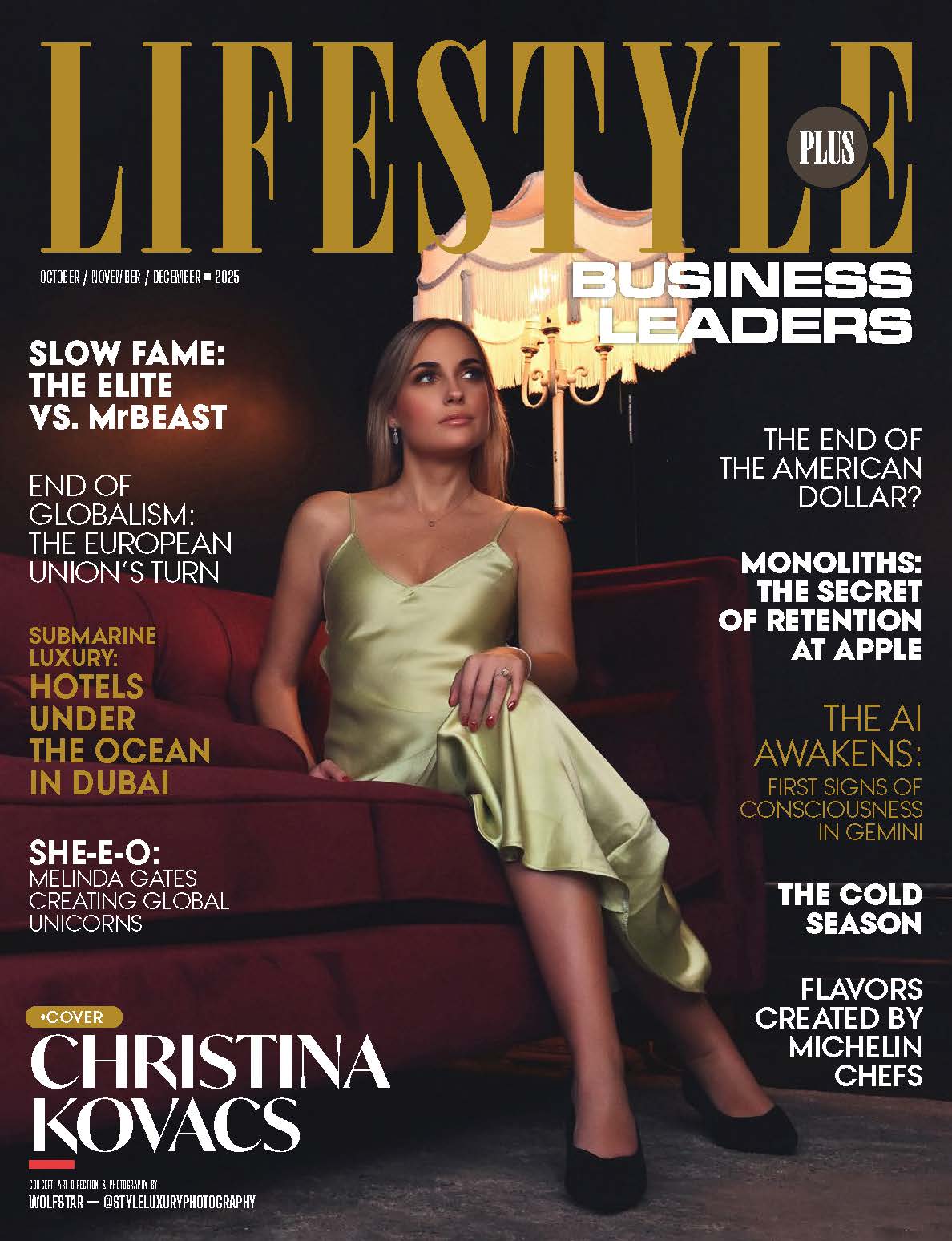 Lifestyle Plus Magazine - Business Leaders - December 2025 - Christina Kovacs Lifestyle Plus Magazine – Business Leaders – December 2025 – Christina Kovacs