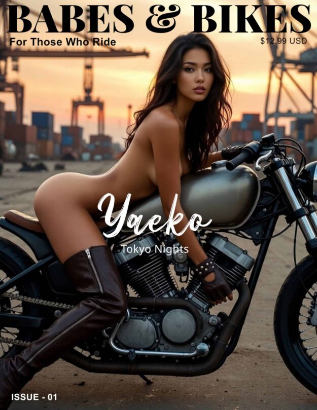 Babes & Bikes Magazine – Issue 1 – Tokyo Nights – Yaeko