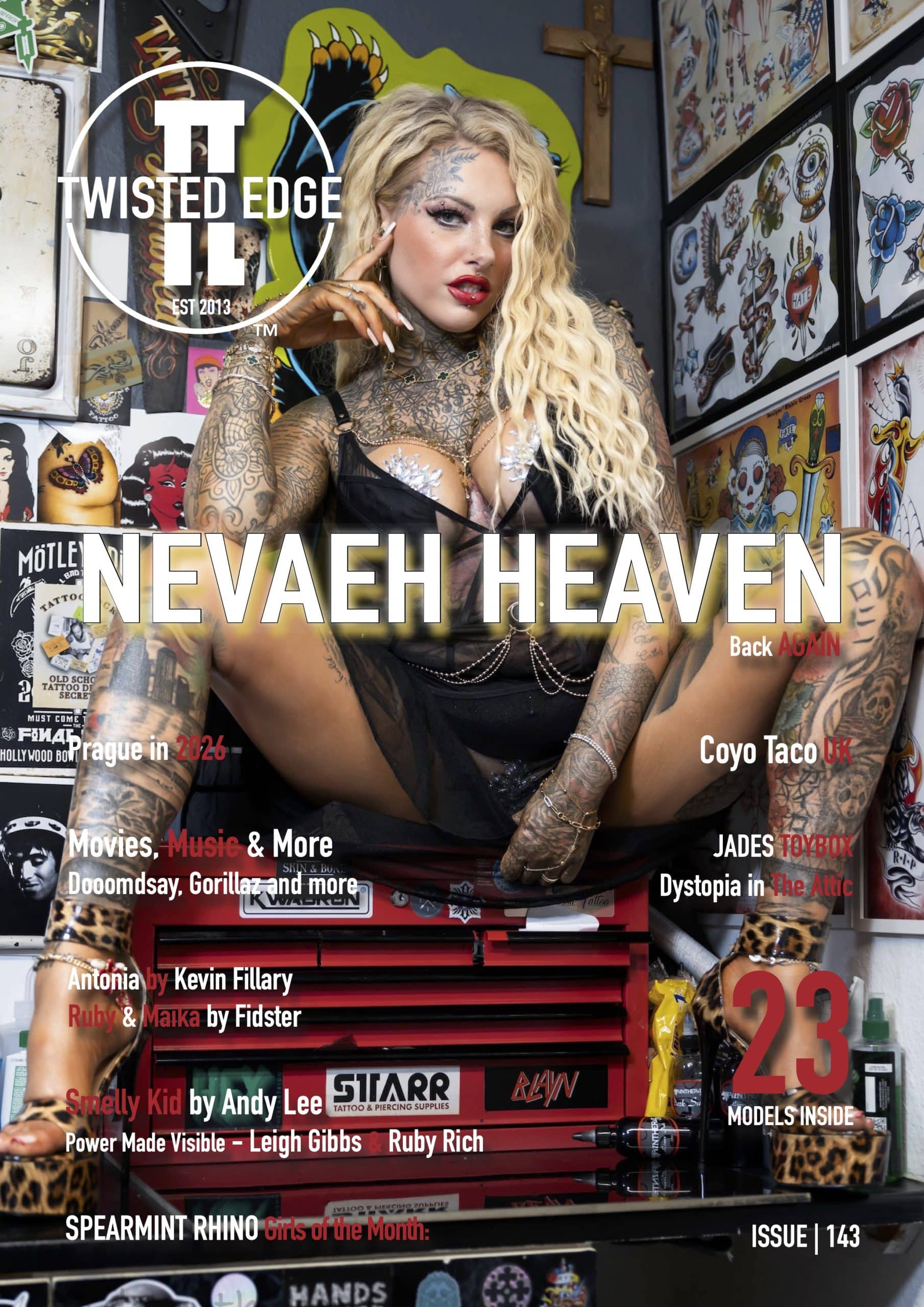 Twisted Edge Magazine – February 2026 – Nevaeh Heaven