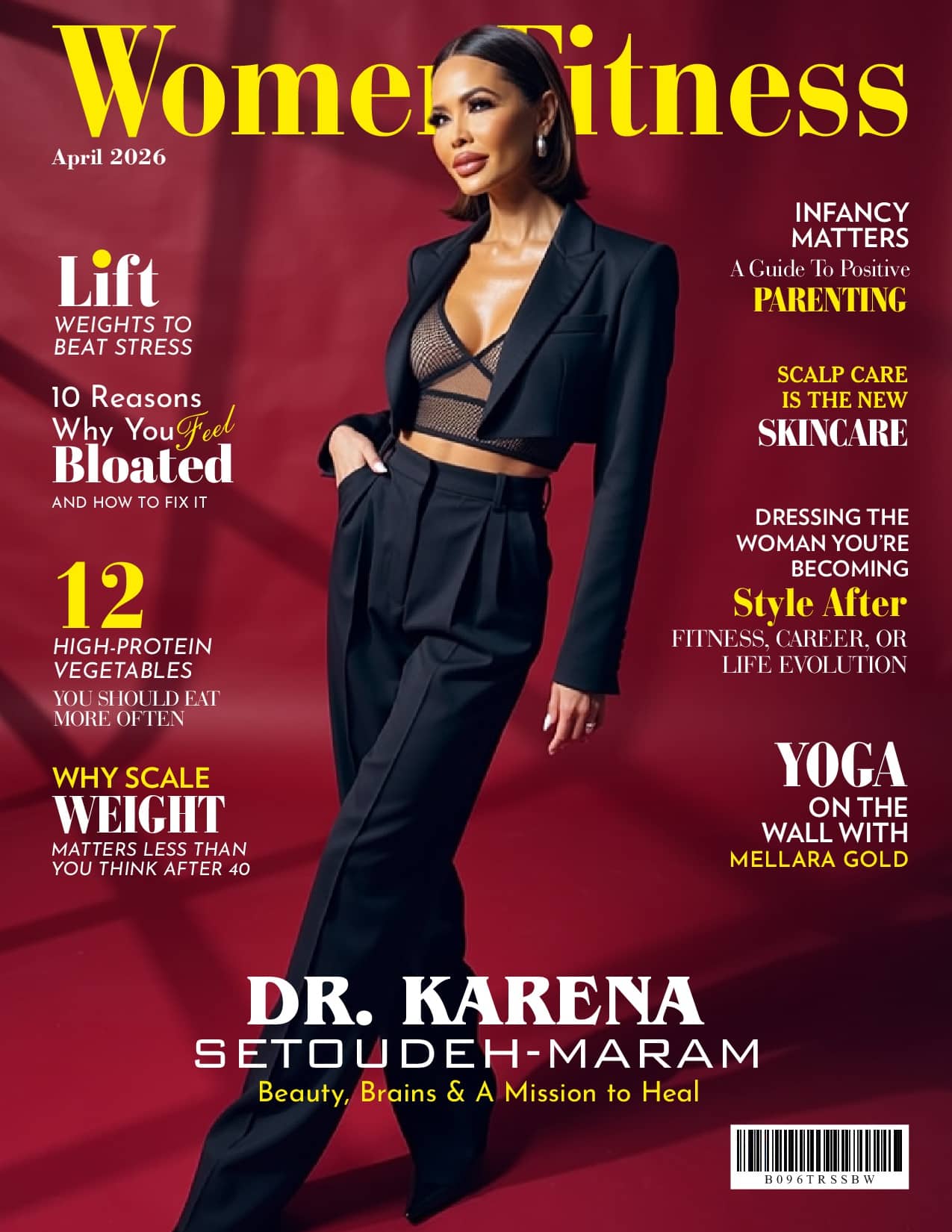Women Fitness International Magazine - April 2026 - Dr Karena Setoudeh-Maram Women Fitness International Magazine – April 2026 – Dr Karena Setoudeh-Maram