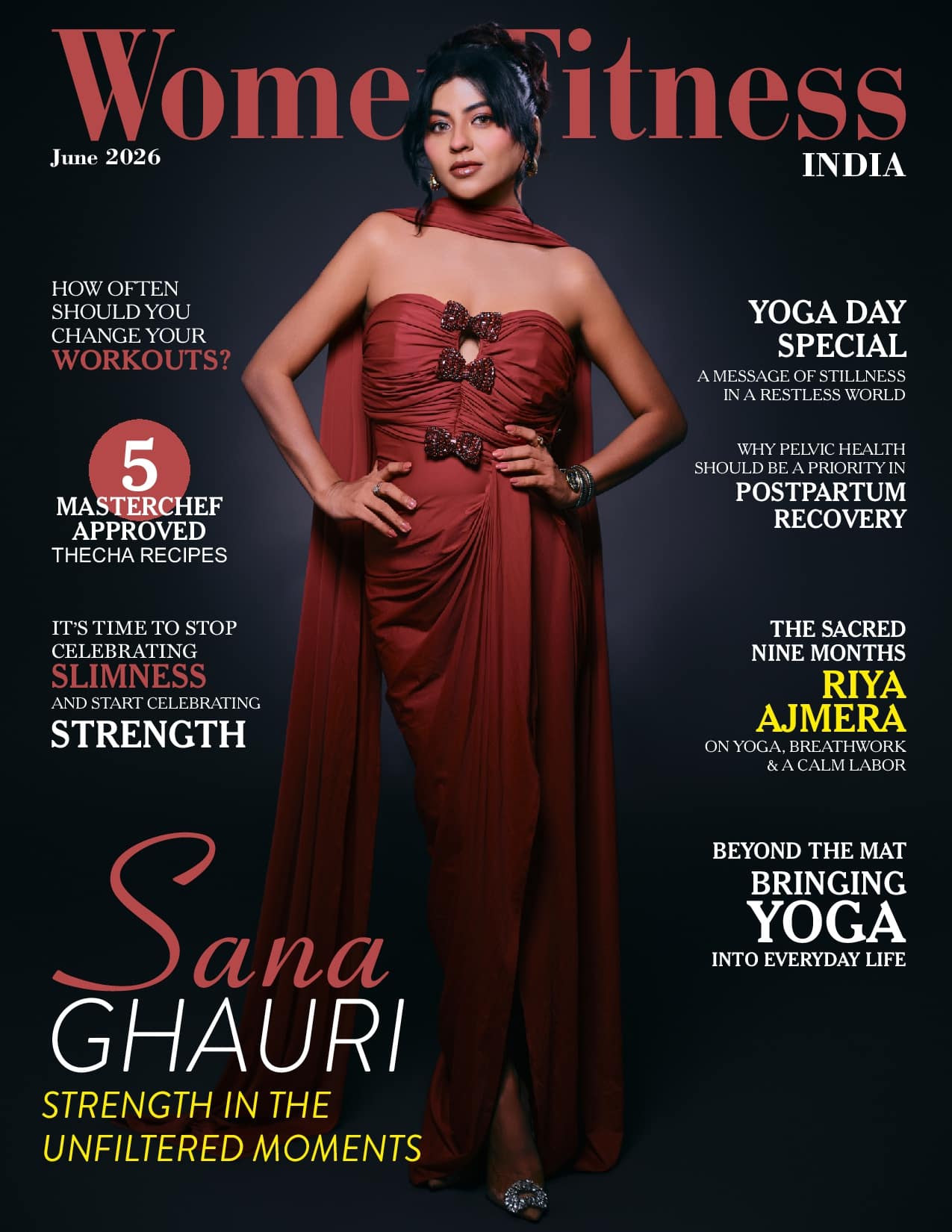 Women Fitness India Magazine - June 2026 - Sana Ghauri Women Fitness India Magazine – June 2026 – Sana Ghauri