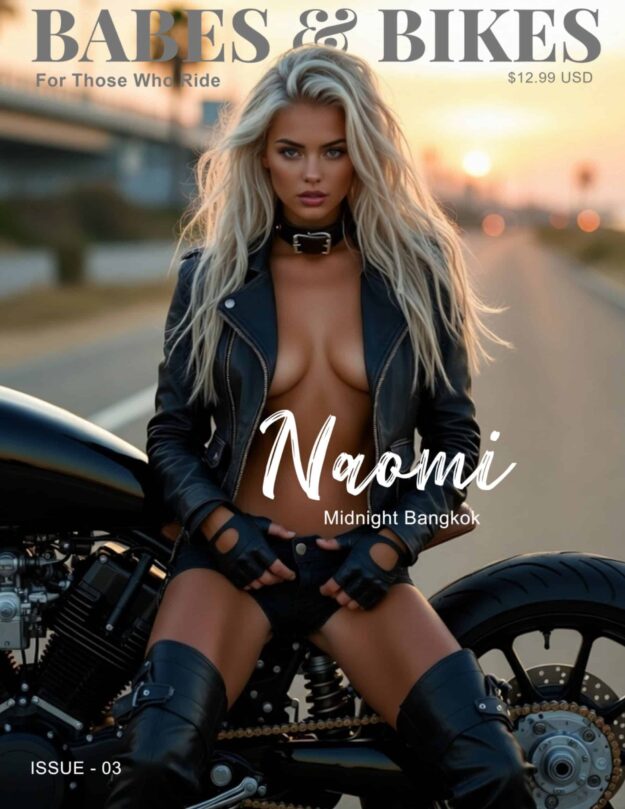 Babes & Bikes Magazine – Issue 3 – Naomi