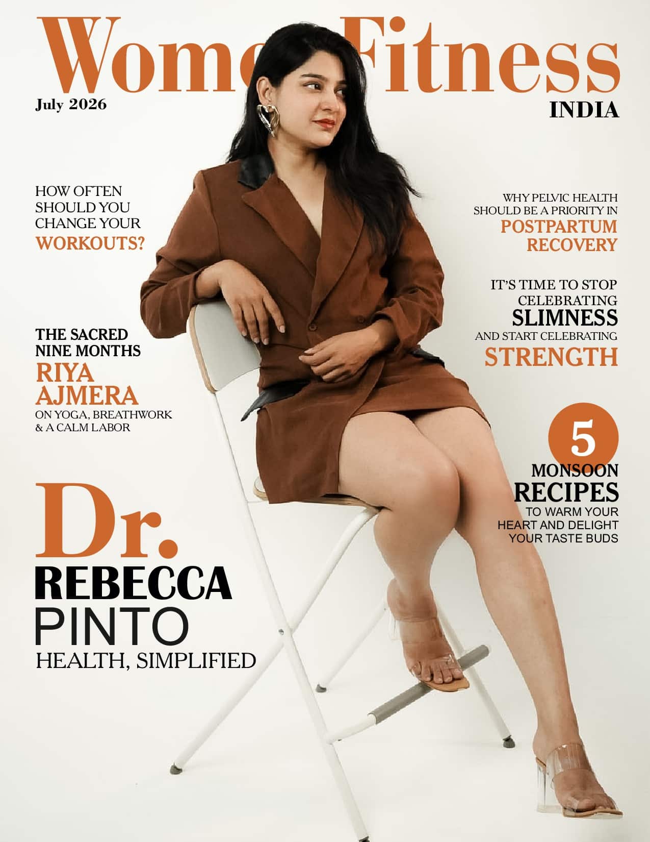 Women Fitness India Magazine - July 2026 - Dr Rebecca Pinto Women Fitness India Magazine – July 2026 – Dr Rebecca Pinto