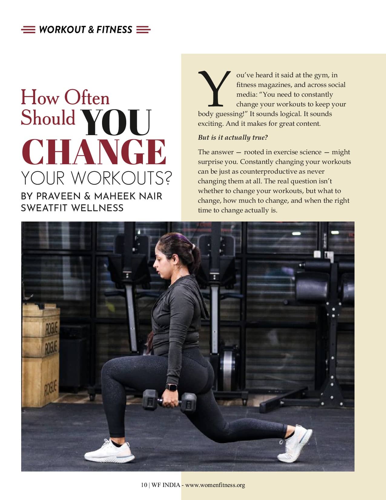 Women Fitness India Magazine - July 2026 - Dr Rebecca Pinto