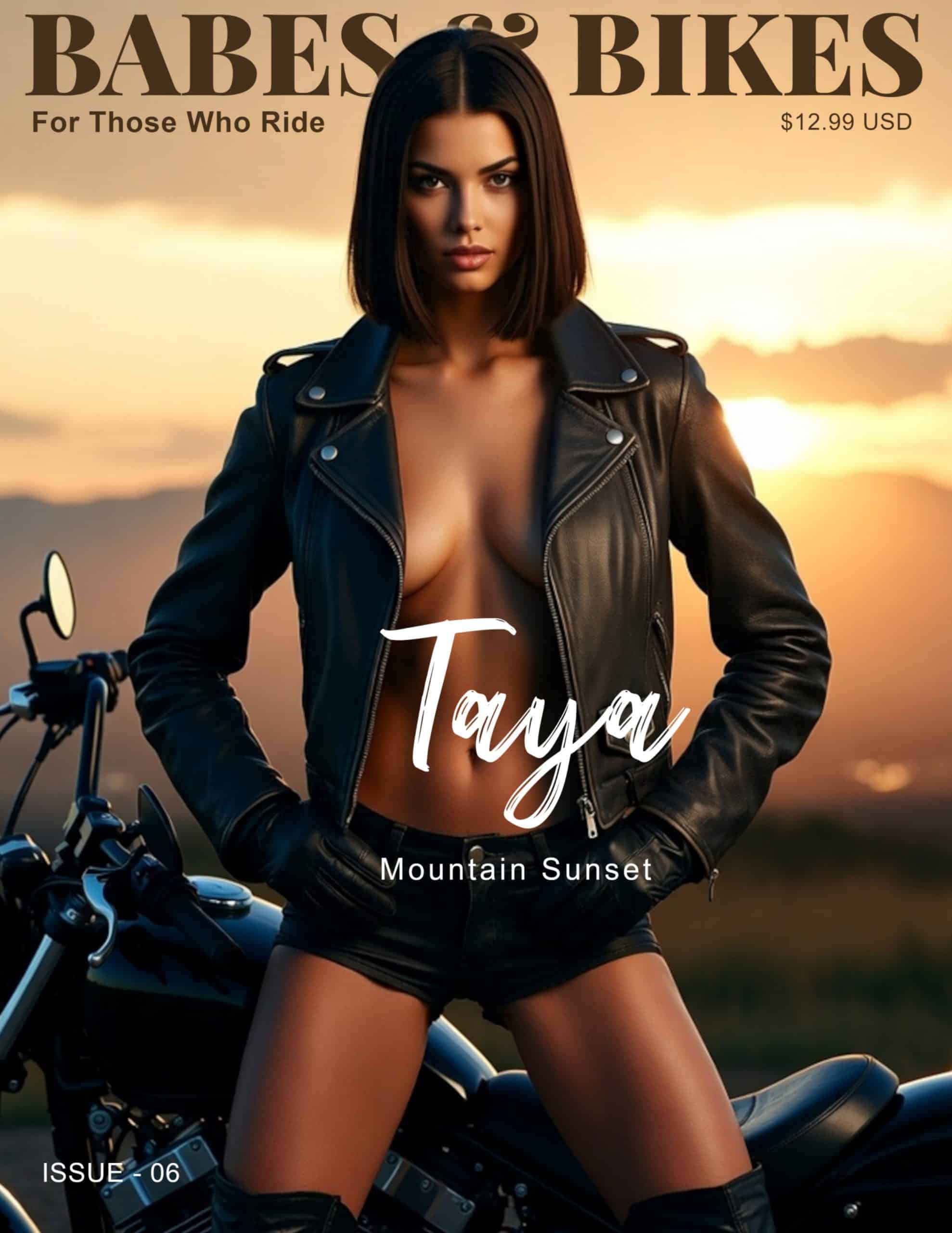 Babes & Bikes Magazine - Issue 6 - Taya Babes & Bikes Magazine – Issue 6 – Taya