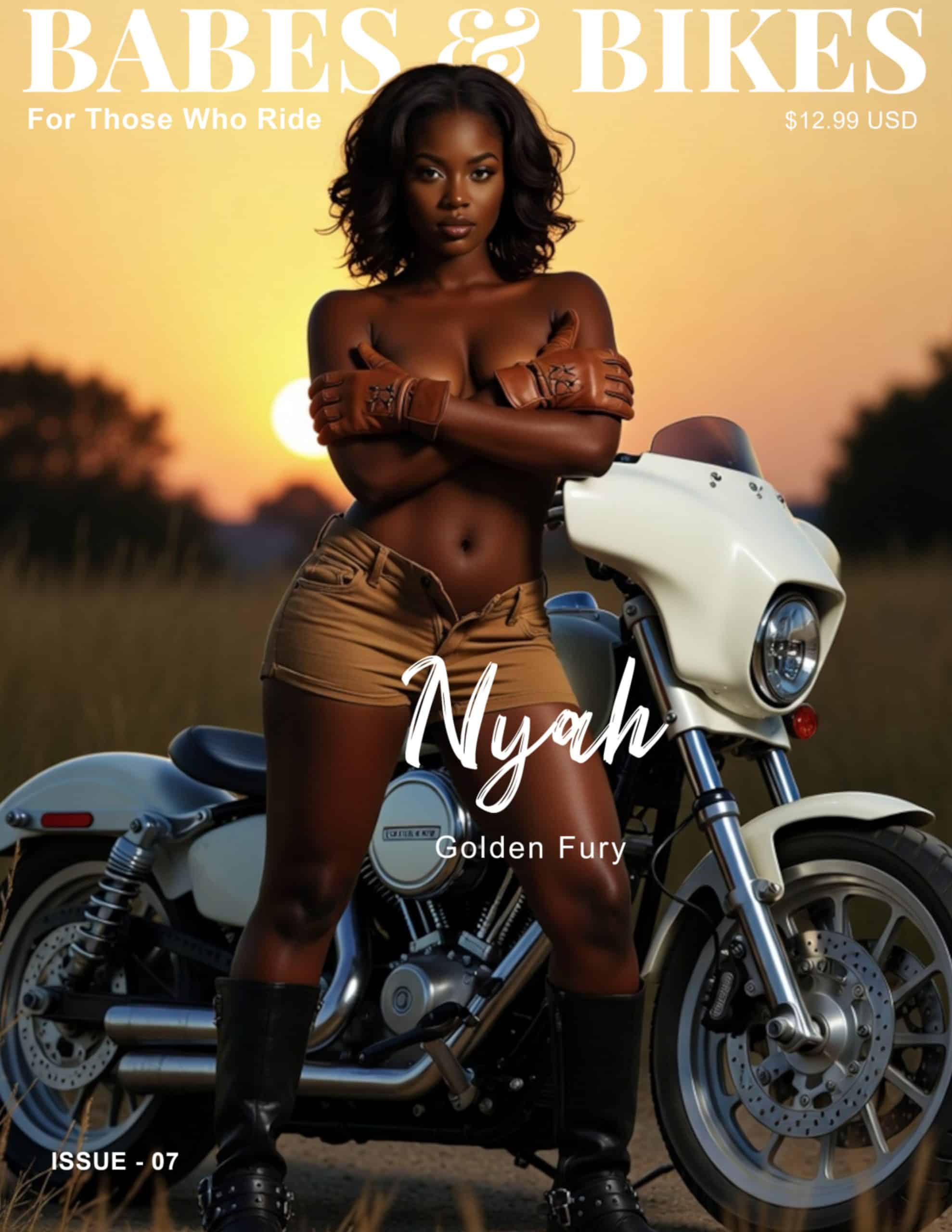 Babes & Bikes Magazine - Issue 7 - Nyah Babes & Bikes Magazine – Issue 7 – Nyah