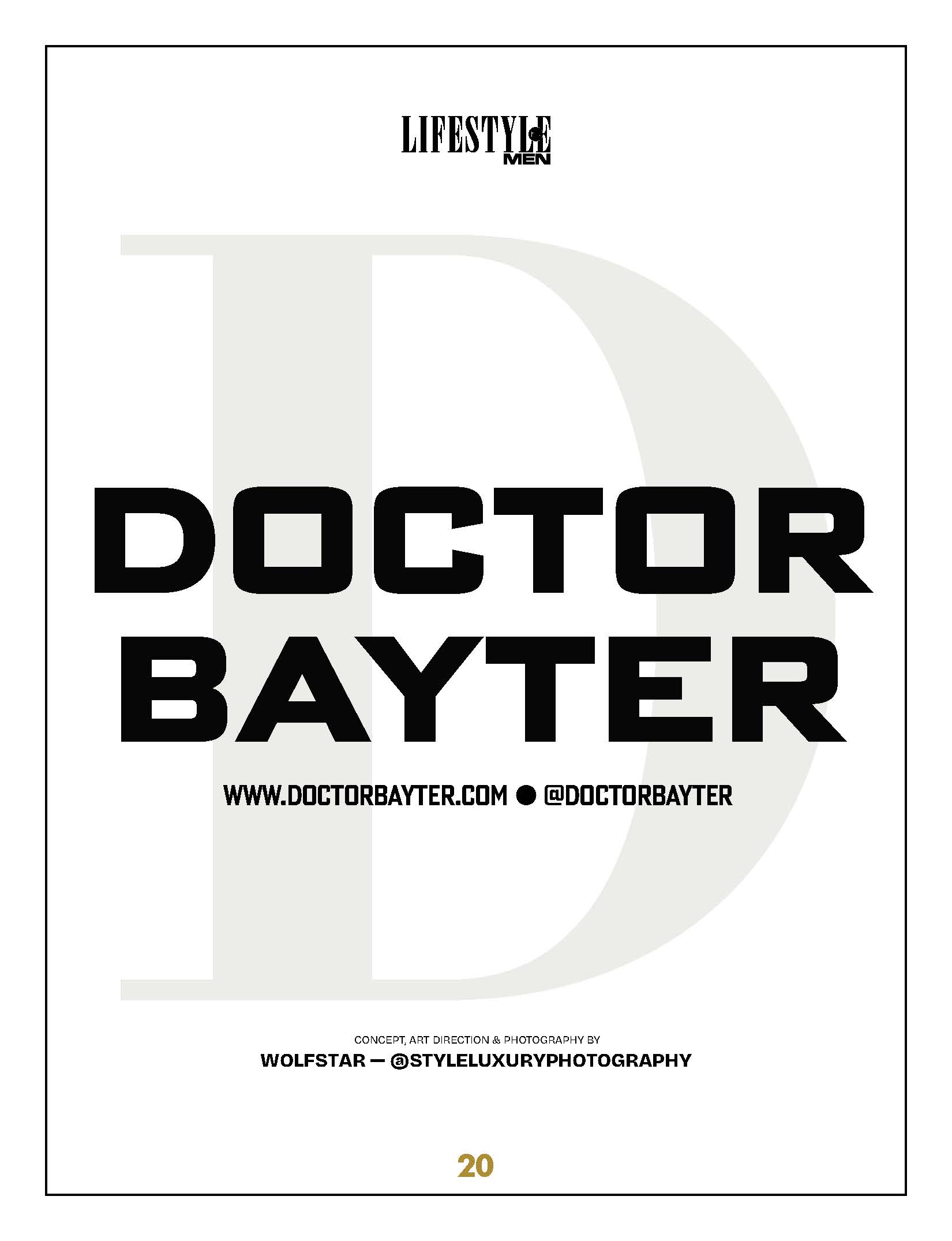 Lifestyle Plus Magazine - Men Edition - August 2026 - Doctor Bayter