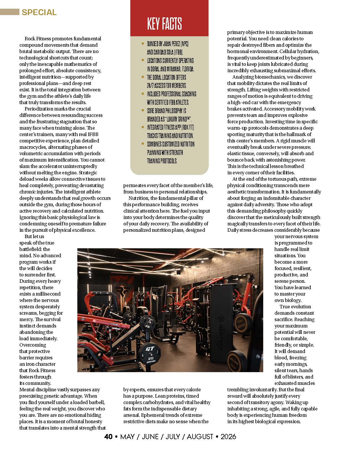 Lifestyle Plus Magazine - Fitness & Health Edition - August 2026 - Shennai Laroux