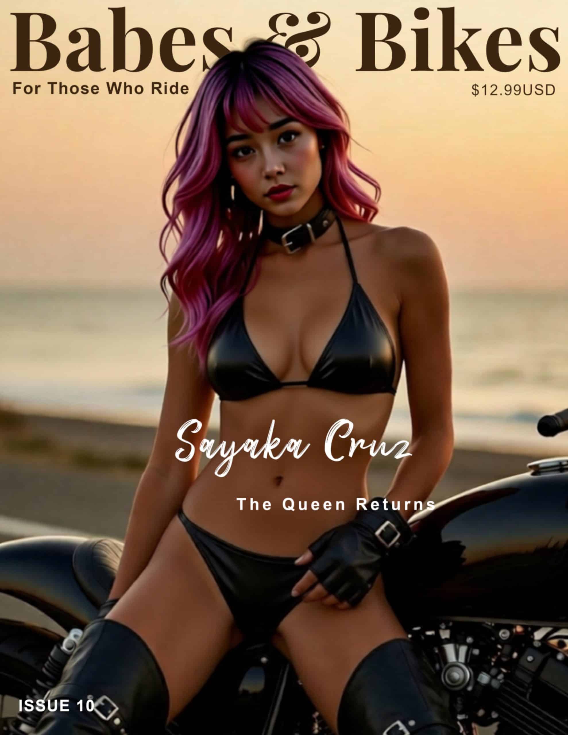 Babes & Bikes Magazine - Issue 10 - Sayaka Cruz Babes & Bikes Magazine – Issue 10 – Sayaka Cruz